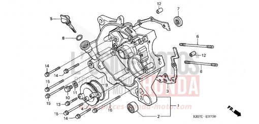 CARTER VILEBREQUIN DROIT SCV100F5 de 2005